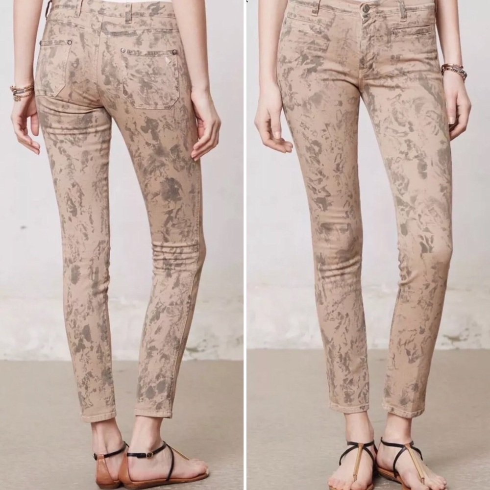 MIH Ellsworth Skinny Stretch Sandy Jeans